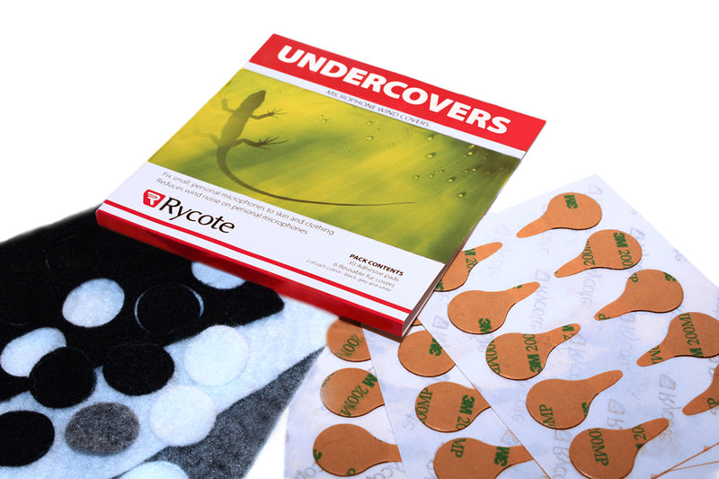 BLACK UNDERCOVERS - PACK OF 30 USES