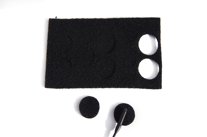 BLACK UNDERCOVERS (INCL. 100 X STICKIES) - PACK OF 100 USES